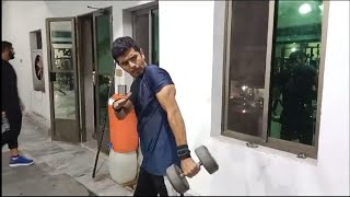 The best exercise for bigger triceps  MUSMAN GYM [upl. by Amity]