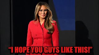 Melania Trump Makes Massive Announcement [upl. by Iot]