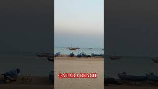 Qatara beach with boat scene [upl. by Garnes]