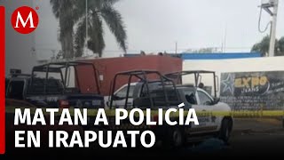 Asesinan a balazos a jefe de la Policía Municipal en Irapuato [upl. by Clarie28]