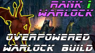 Rank 1 Warlock NEW Overpowered Build  Dark and Darker [upl. by Fayola388]