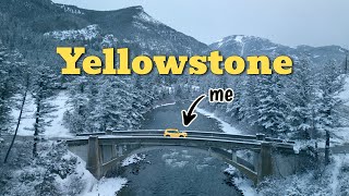 Yellowstone in the Dead of Winter [upl. by Herrah]