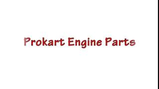 Prokart Engine Parts Introduction [upl. by Wolsky]