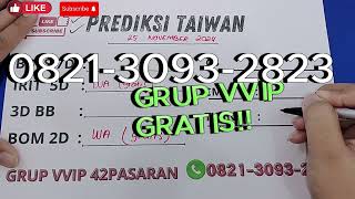 PREDIKSI TAIWAN HARI INI 25 NOVEMBER 2024  PREDIKSI TAIWAN JITU  PREDIKSI TAIWAN MALAM INI [upl. by Masterson552]