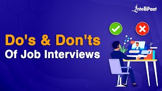 Top 5 Dos And Donts Of Job Interview  Job Interview Tips  Interview Guidelines  Shorts [upl. by Deirdra418]