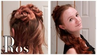 Game of Thrones Hair  Ros Braid Updo [upl. by Annet]