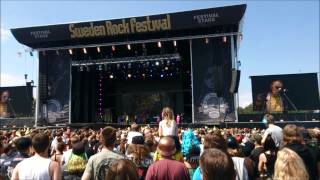 Electric Banana Band Live 2014 Sweden Rock Festival [upl. by Noleta]