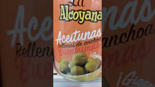 aceitunas rellenas anchoa Mercadona [upl. by Anwad]