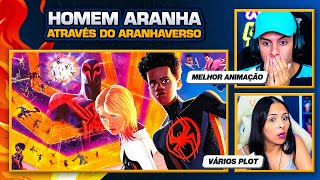 Homem Aranha Através do Aranhaverso  React em Casal 🔥 [upl. by Iggem179]