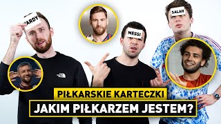 Jakim PIŁKARZEM JESTEM Piłkarskie KARTECZKI z JCOBEM [upl. by Kramer]