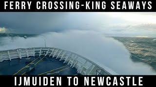 Ferry Crossing  King Seaways  IJmuiden to Newcastle [upl. by Janenna]