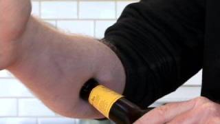 How to Open a Beer with Your Forearm  CHOW Tip [upl. by Haveman]