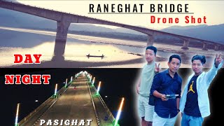 RANEGHAT BRIDGE DRONE VIEW  PASIGHAT  ARUNACHAL PRADESH  NORTH EAST INDIA  DABO VLOGS [upl. by Concepcion]