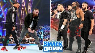 Dean Ambrose Returns To Help Roman Reigns Against New Bloodline On SmackDown 2024  Roman And Dean [upl. by Alaehcim]