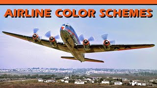 AIRLINER MARKINGS The Worlds Classic Airline Color Schemes and How They Were Designed [upl. by Yeslek114]