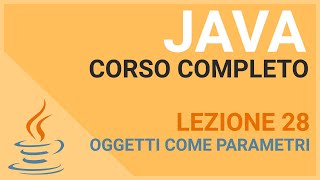 Passare Oggetti come parametri di metodi JAVA TUTORIAL ITALIANO 28 [upl. by Dry]