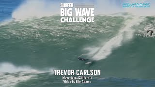 Trevor Carlson at Mavericks  SURFER Big Wave Challenge 202324 Entry [upl. by Anyotal]