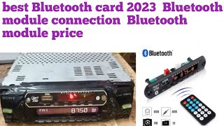 best Bluetooth card 2023  Bluetooth module connection  Bluetooth module price [upl. by Eizzik]