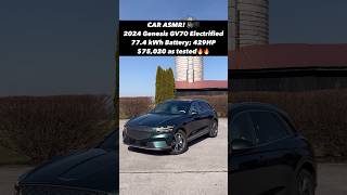 CAR ASMR Is the 2024 Genesis GV70 the Quietest Luxury EV SUV [upl. by Ayaladnot926]