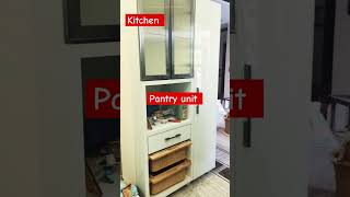 Pantry unit kitchen furniture ytshorts shorts homedecor woodwork [upl. by Isied]