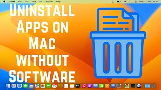 How to Uninstall Apps on Mac without any Software [upl. by Maurise218]