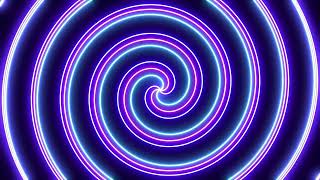 Neon Lights Love Heart Tunnel💜Purple Heart Background  Neon Heart Tunnel Loop 3 Hours [upl. by Arianna]