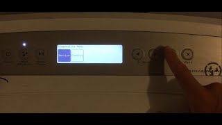 Fisher and Paykel Aquasmart Washing Machine Diagnostics Menu and Fault Code Readout [upl. by Amlas]