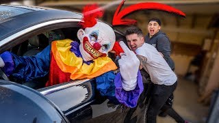 EL PAYASO ENANO ME QUITA EL COCHE tiene un accidente [upl. by Hands]