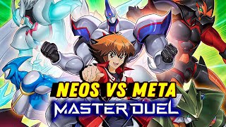 YuGiOh Master Duel  NEOS Vs META Season 26 Ft peruperu7459 🔥 [upl. by Johnny]