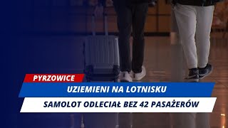 Samolot odleciał bez 42 pasażerów Lotnisko przyznaje się do winy [upl. by Grewitz315]