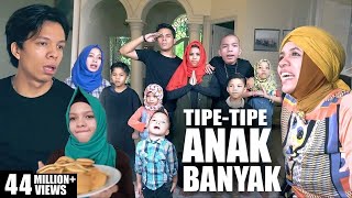 TIPETIPE ANAK BANYAK 11 BERSAUDARA GEN HALILINTAR [upl. by Alilak718]