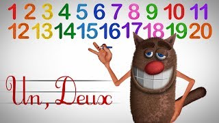 Foufou  Ecrire les chiffres pour les enfants Learn 1 to 20 Numbers for kids  Serie 03 4K [upl. by Bertha351]