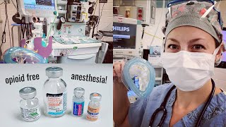 Nurse Anesthetist  3 Days in the Life  Opioid Free Anesthesia amp Kidney Transplants [upl. by Padriac]