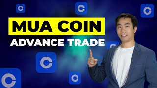 Làm thế nào để mua đồng coin trên Coinbase  ADVANCE TRADE [upl. by Neerak]