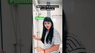 When I try to pronounce words correctly 😫relatable 😜🤣 comedy funny youtube shortsfeed video [upl. by Benia541]