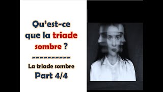 🧐 Questce que la triade sombre   NARCISSISME  PSYCHOPATHIE  MACHIAVÉLISME  la triade noire [upl. by Boehmer]