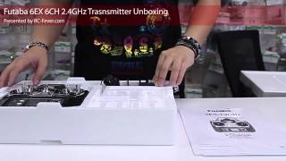 Futaba 6EX 24GHz Transmitter Unboxing RCFevercom [upl. by Severin]