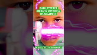 LAZ’ECLAIR la trousse épée laser 💛 GULLI avec les ENFANTS CONTRE le HARCÈLEMENT 💪🤝 shorts [upl. by Hodgkinson614]