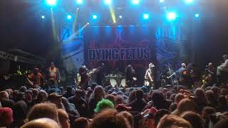 Dying fetus  In the Trenches  live  Obscene Extreme festival 2024 day 2 Trutnov 4072024 [upl. by Roper]