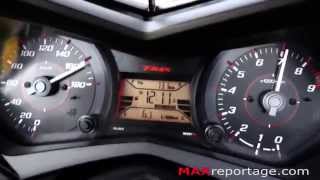 2015 Yamaha TMAX 530 acceleration 0170 kmh [upl. by Aziaf815]