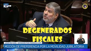 🗽EN VIVO🗽 LEY DE JUBILACIONES EN EL SENADO ARGENTINO [upl. by Ainuj]