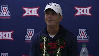 Arizona Football Press Conference  Coach Brennan Post Game UCF [upl. by Adnarom]