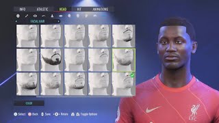 FIFA 22 23 How to make Ibrahima Konate Pro Clubs Look alike [upl. by Imrots]