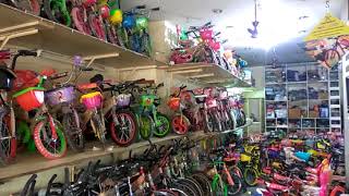 Vijay cycle mart at Lothukunta Secunderabad  wholesale bicycle shop in Hyderabad [upl. by Jenine534]