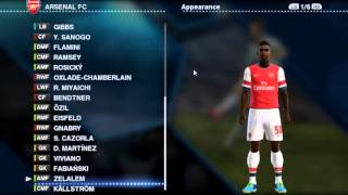 PES 2013 Option File 2014 by Asun11  COMPLETE WINTER TRANSFER [upl. by Einahpets883]