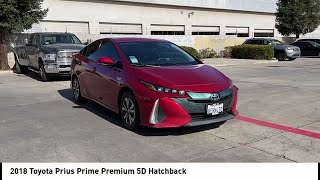 2018 Toyota Prius Prime VIN J3087234PX Used FRESNO HYUNDAI LITHIA VISALIA MADERA CLOVIS REEDLEY DIN [upl. by Ylle]