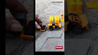 Mobil Loader amp Mobil Slender automobile toys mainananak shorts subscribe fyp jcb [upl. by Nydroj928]