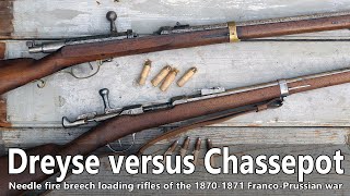 Dreyse vs Chassepot  neeedle fire rifles of the FrancoPrussian war [upl. by Heinrik]