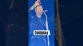 Coldplay live coldplayfans coldplayconcert coldplay coldplaymusic shorts reels reel short [upl. by Bogie]