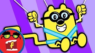 Me and My Friends  Fredbot Childrens Cartoon Wow Wow Wubbzy [upl. by Hayimas]